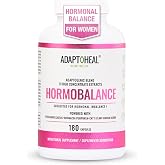 ADAPTOHEAL Hormobalance Hormone Balance for Women (180 Capsules) | 9-Herb Blend Traditionally Used to Support Hormone Balance for Women - with Vitex &amp; Dong Quai