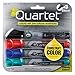 Quartet Dry Erase Markers, Whiteboard Markers, Chisel Tip, EnduraGlide, White Board Dry Erase Pens for Teachers, Home School & Office Supplies, Assorted Classic Colors, 4 Pack (5001M)
