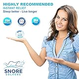 Snore Solvers™ Snoring Solution Nasal Dilators for Increased Air Flow While Sleeping Anti Snoring Device for Men and Women