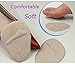 Zakaco Gel Ball of Foot Cushion Metatarsal Pads for Pain Relief,2 Pairs Forefoot Shoe Insoles for for Women High Heels to Pain Relief ,4 Pack (Clear)