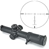Visionking Rifle Scope 1-8X26 FFP Illuminated Crosshair Gun Scopes for Hunting Tactical 0.1mil Click