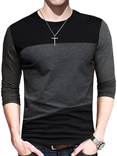 Mens Short Sleeve T-Shirt Casual Tops Tee Classic Fit Basic Shirts