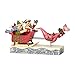 Enesco, Hanna Barbera by Jim Shore Flintstones Sleigh Ride
