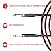KLIQ Guitar Instrument Cable, 20 Ft - Custom Series with Premium Rean-Neutrik 1/4