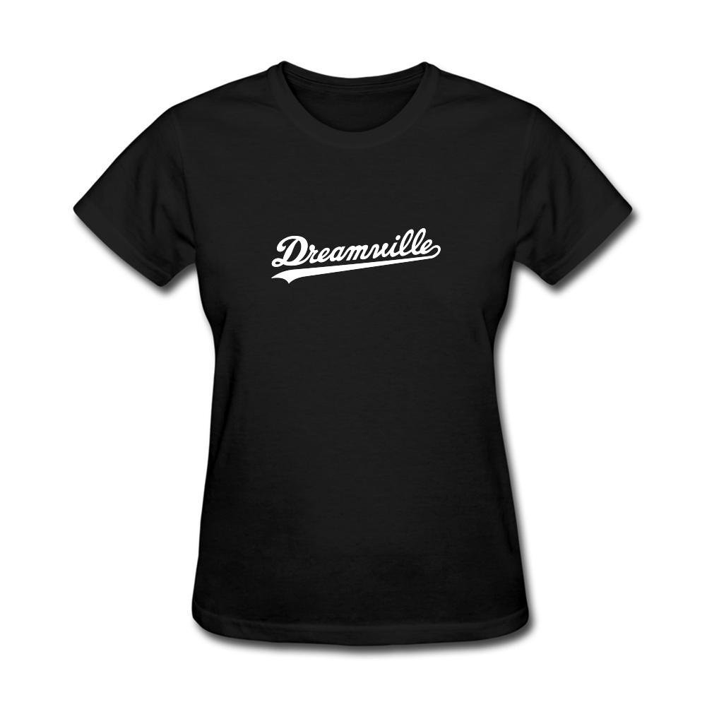 XIULUAN Women's Dreamville Logo T-Shirt Short Sleeve