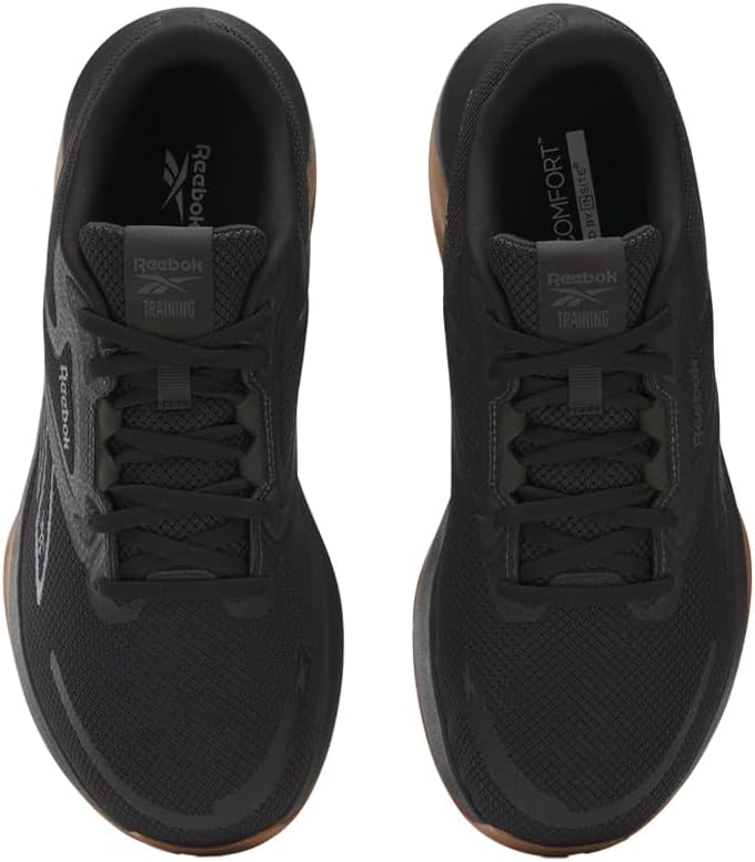 NANOFLEX TR 3 Zapatillas Deportivas para Hombre, Color Negro Lee 1 Gum/GREY6, Talla 42.5 EU