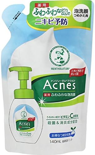 Amazon アクネス 薬用ふわふわな泡洗顔 つめかえ用 140ml 医薬部外品 泡洗顔料 通販