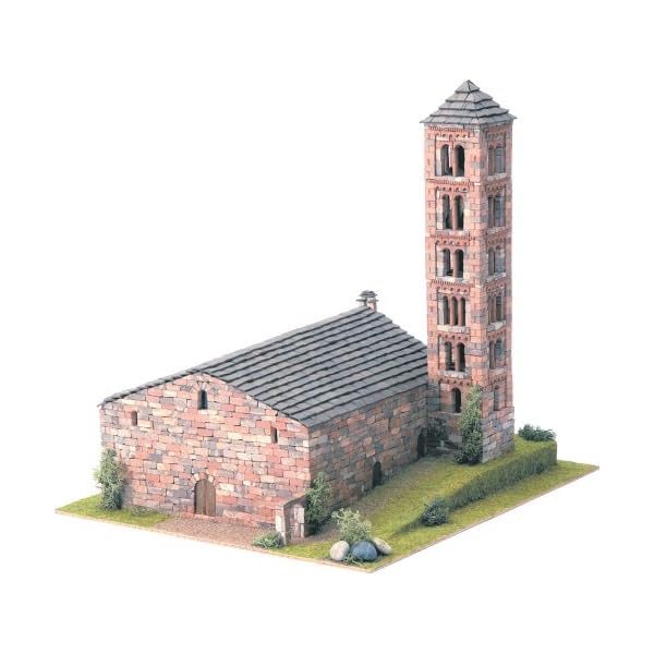 DOMUS-KITS Domus Kits40079 Romanica 5 St. Climent De Taull Kirchenmodell im MaÃstab 1:84 (3518-teilig)