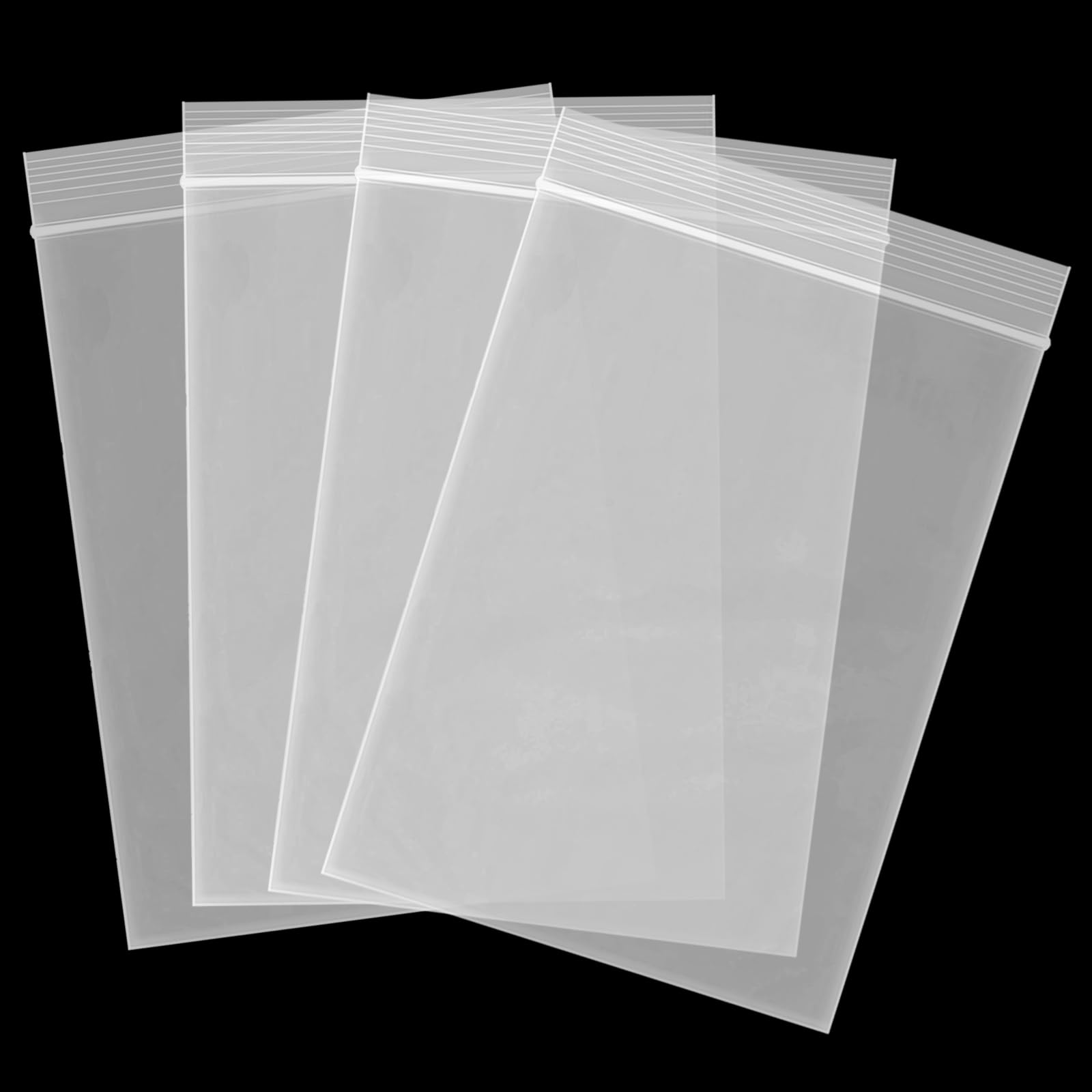 Photo 1 of Aubeco 600 Pcs 2''x 3'' Clear Plastic Zip Bags, 2 Mil Thick Resealable Storage Baggies for Jewelry, Pills, Small Items, Travel, Packaging