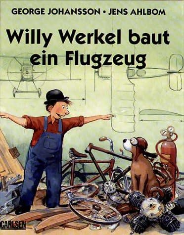 Willy Werkel baut ein Flugzeug.