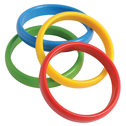 US Toy S&S Worldwide Plastic Throw Rings (12 Pack)