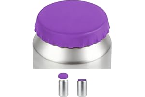 Silicone Soda Can Lids, Reusable Can Covers Protector Stopper for Coke Beer Juice Drink Beverage, Fits Standard Cans