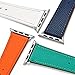 Balerion-Double Tour Watch Band,Genuine Leather Watch Band for APP Watch Series 1 Series 2 Series 3 Series 4-38mm/40mm Double Tour White