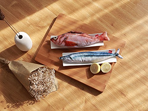 Laifug Fish Cat Toy with Catnip (2 Toys, Standard)