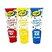 Crayola Bathtub Fingerpaint Soap Fun and Educational Bath Toy Set (3 Colors-Red, Yellow, Blue)