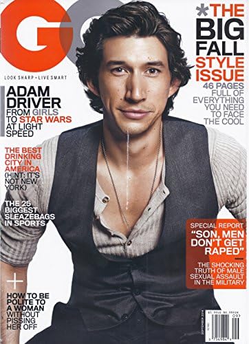 GQ Magazine (September, 2014) Adam Driver Cover