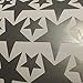 Star Wall Decals 3 Size Stars-132pcs Decals Kids Nursery Wall Room Decor Peel and Stick Star
