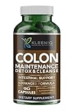 KLEENIQ ™ 30 Day Colon Cleanse & Detox 90 Capsules- Soft formula for daily use-for Monthly Supply–Support Cleansing Detox-Weight Loss Pills–for best potency to Absorb Vitamins, Mineral and Nutrients.