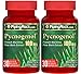 Piping Rock Pycnogenol 100 mg 2 Bottles x 30 Quick Release Capsules French Maritime Pine Bark Extract Dietary Supplement