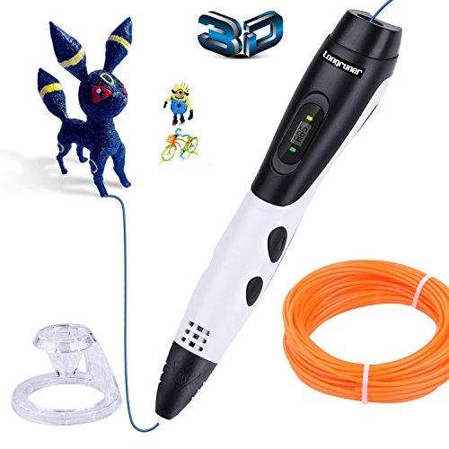 3d printing pen, longruner intelligent 3d pen with led …