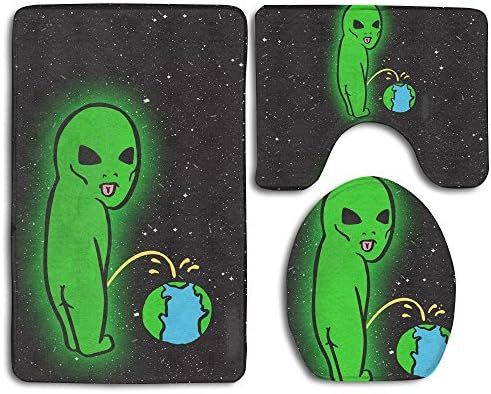 MNJUYIIU Zumiez Rip N Dip Bathroom Non-slip 3 Sets
