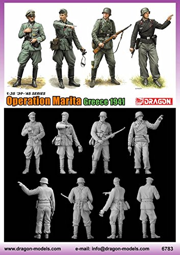 Dragon Models "Operation Marita, Greece 1941" Model Kit (4 Figures Set) (1/35 Scale)