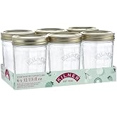 Kilner Wide Mouth Jar - 0.35Ltr (Box 6) Exclusive Set
