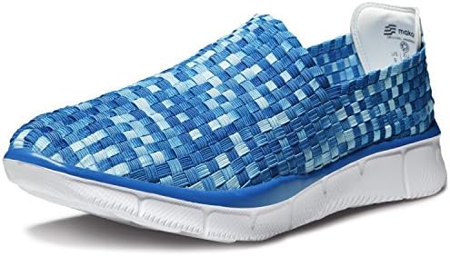 MK-V474-MB_Men 10.5 D(M) Makani Unisex Ultra Lightweight Multicolor Woven Sneaker Slip-on Shoe V474
