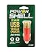 Advantus 12 Gauge PowerShell USB Power Charger, For Use with Smartphones, Tablets and More, Red/Gold (PWS51000-D)