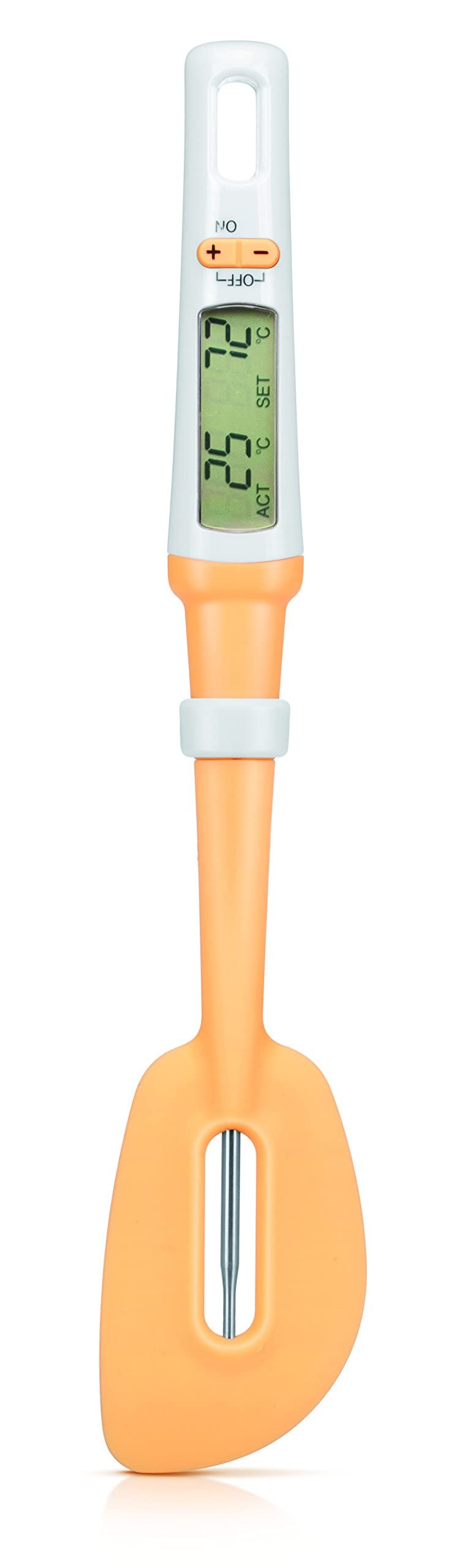 Tescoma Digital Thermometer with Spatula Delicia, Assorted, 10 x 4.1 x 33.1 cm