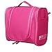 Less Like Hanging Carry Case Travel Tolietry Bag For Men and Women Toiletries Kit Organizer Bathroom Storage Cosmetic Bag For Cosmetic, Makeup, Shaving, Shampoo, Personal Items Pink