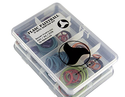 Flasc Paintball Smart Parts Ion 3X Color Coded Paintball o-Ring Rebuild kit