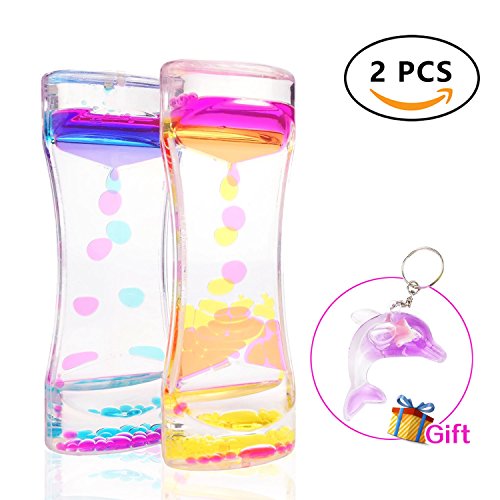 Liquid Motion Bubbler for Sensory Play, Relaxing Bubble Motion Autism ADHD Fidget Toy, Calming Toy, Sensory Visual Relaxation Desk Toy, Assorted Colors - Thumbnail 7