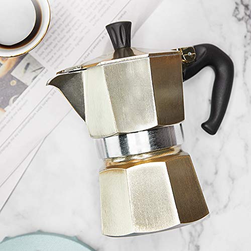 Lwieui Espressokocher Startseite Gebraut Maker Pot Mokka Topf Kaffeeutensilien Espresso-Kaffee-Topf Hausgemachte… – Bild 6