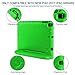 CAM-ULATA Case for iPad 9.7 inch 2018/2017 for Kids 5th Generation 6th Generation Folio Shockproof Corner Protection Lightweight Cover for iPad Air 1 iPad Air 2 Kid Proof Green