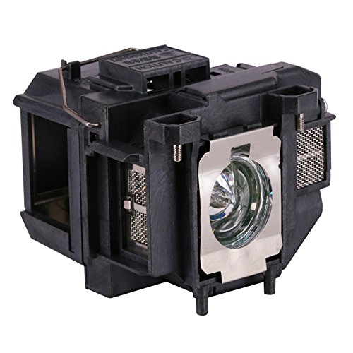 EWO'S Replacement Lamp for Epson v13h010l67 W12 S12 EX5210 EX7210 EX3210 EX3212 VS210 VS220 X12 PowerLite Home Cinema 500 707 710HD 750HD Elplp67 Replacement Projector Lamp Bulb - Thumbnail 2