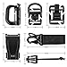 Jeicy Tactical Gear Clip Strap for Molle Webbing Attachments Tactical Backpack Vest Belt 32 Pack