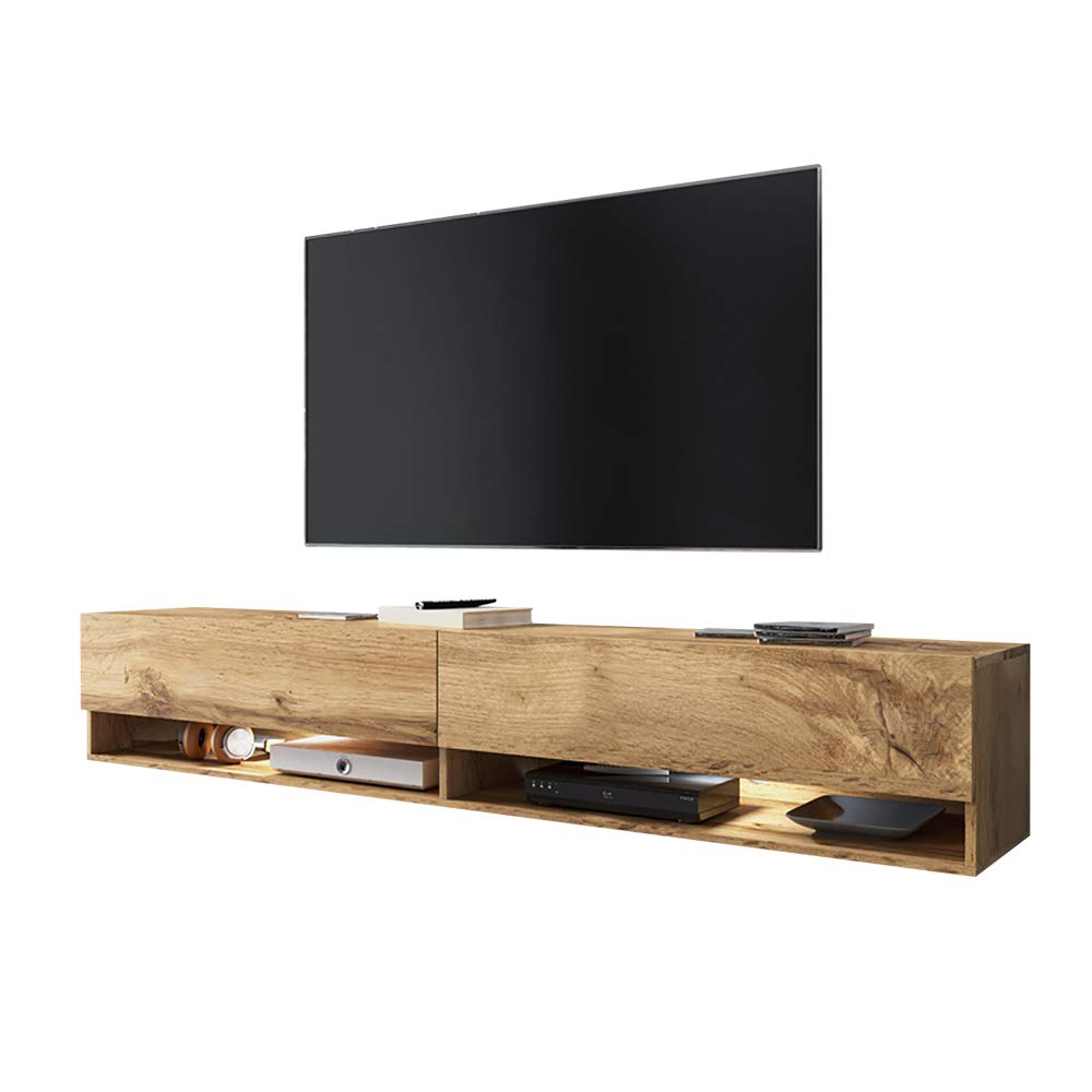 Selsey WANDER Mobile TV Sospeso/ Porta TV Stile Moderno/ Tavolino TV