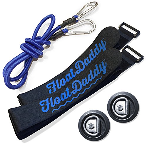 FloatDaddy 3Ply Foam Lake Swim Mat Super Island 6 X 16 Cyan/Blue