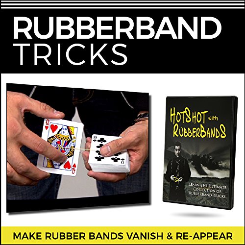 Magic Makers Become Hot Shot with Rubber Band, Complete Course, Fully Demonstrated and Explained in Easy to Follow Step by Step Videos for Quick Mastery