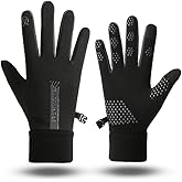 CXQRR Women Polar Fleece Lining Running Cycling Driving Gloves -Touchscreen Non-Slip Waterproof in Winter Cold Weather