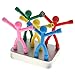 【The Best Deal】OriGlam 5PCS Novelty Mini Q-Man Magnet, Cute Rubber Magnet Men Refrigerator Magnets Magnetic Toy For Kids And Adults Office Magnets