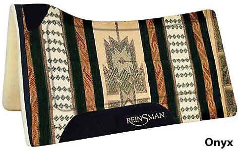 Reinsman Contoured Square Pad w/Fleece Caramel