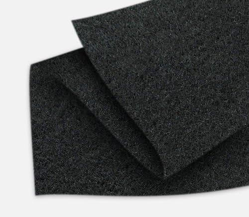High Temperature Slag and Spatter Blocking Carbonized Fiber Welding Blanket 16 oz (6 x 6 ft.)