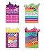 4 Large Party Gift Bags, Birthday Gift Bags - Set of 4 Happy Birthday Gift Bags w/Tags & Tissue Paper