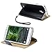S4 Case, SAVFY Samsung Galaxy S4 Wallet case, Flip Folio [Kickstand Feature] PU Leather Wallet Case with ID&Credit Card Pockets for Samsung Galaxy S4 I9500, Black