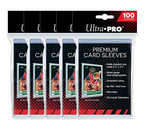 Ultra Pro 500 Ultra Pro Platinum Soft Card Document Sleeves