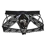CandyMan 99131 Double Up Lace Jockstrap