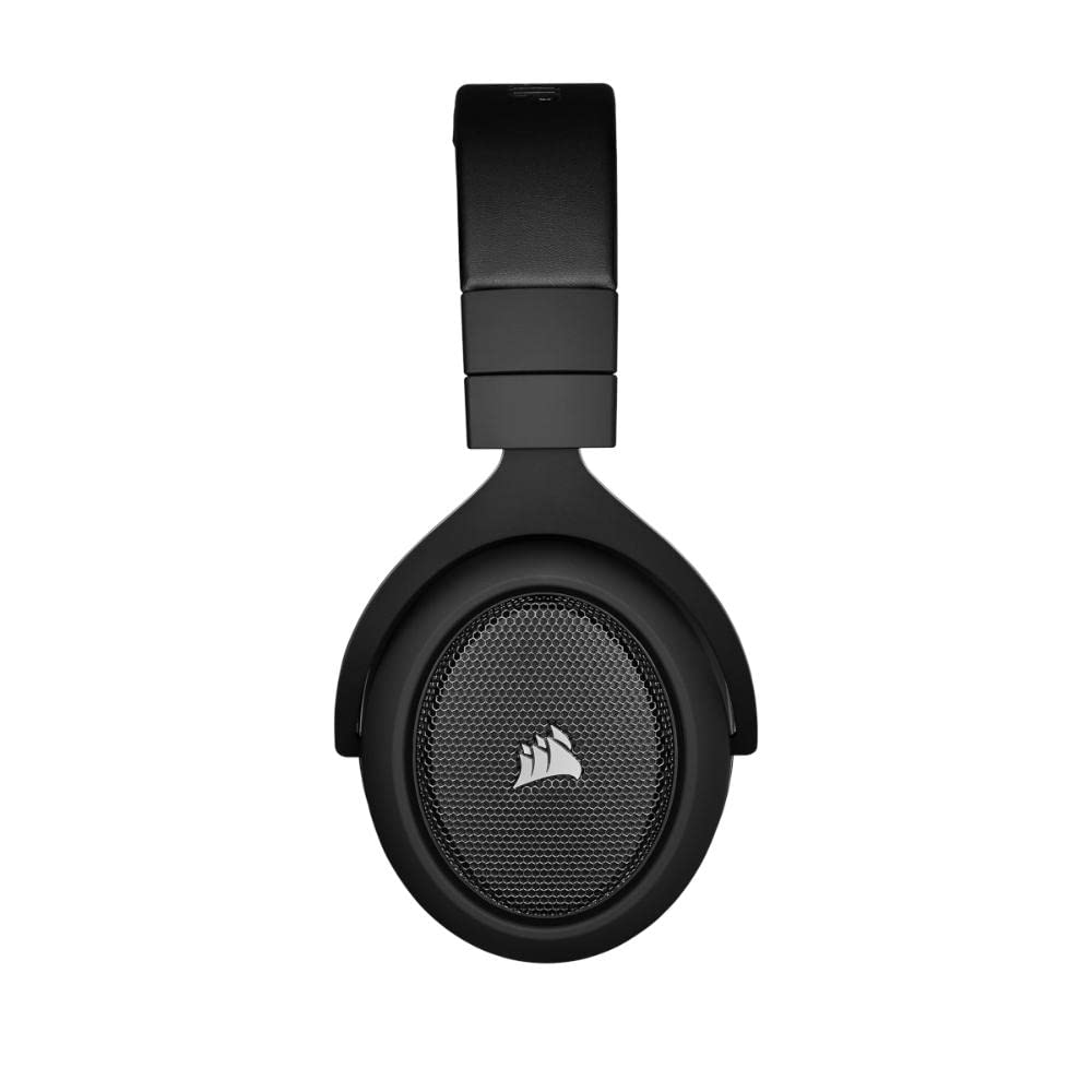 Corsair HS70 Pro Wireless Gaming Headset - 7.1 Surround Sound Headphones for PC, MacOS, PS5, PS4 - Discord Certified - 50mm Drivers – Carbon,Black
