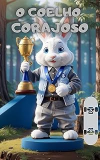 Livro O COELHO CORAJOSO.: VENCENDO O MEDO (Animais em ação e reflexão.)